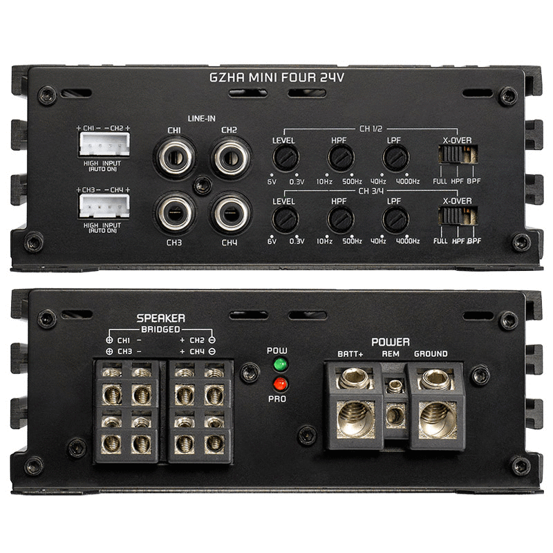 Ground Zero GZHA Mini FOUR 24V