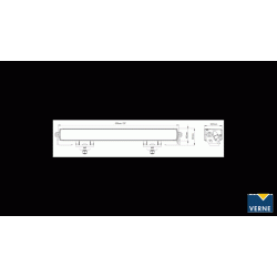 BriodLights fjernlys Ledbar 9600 lumen