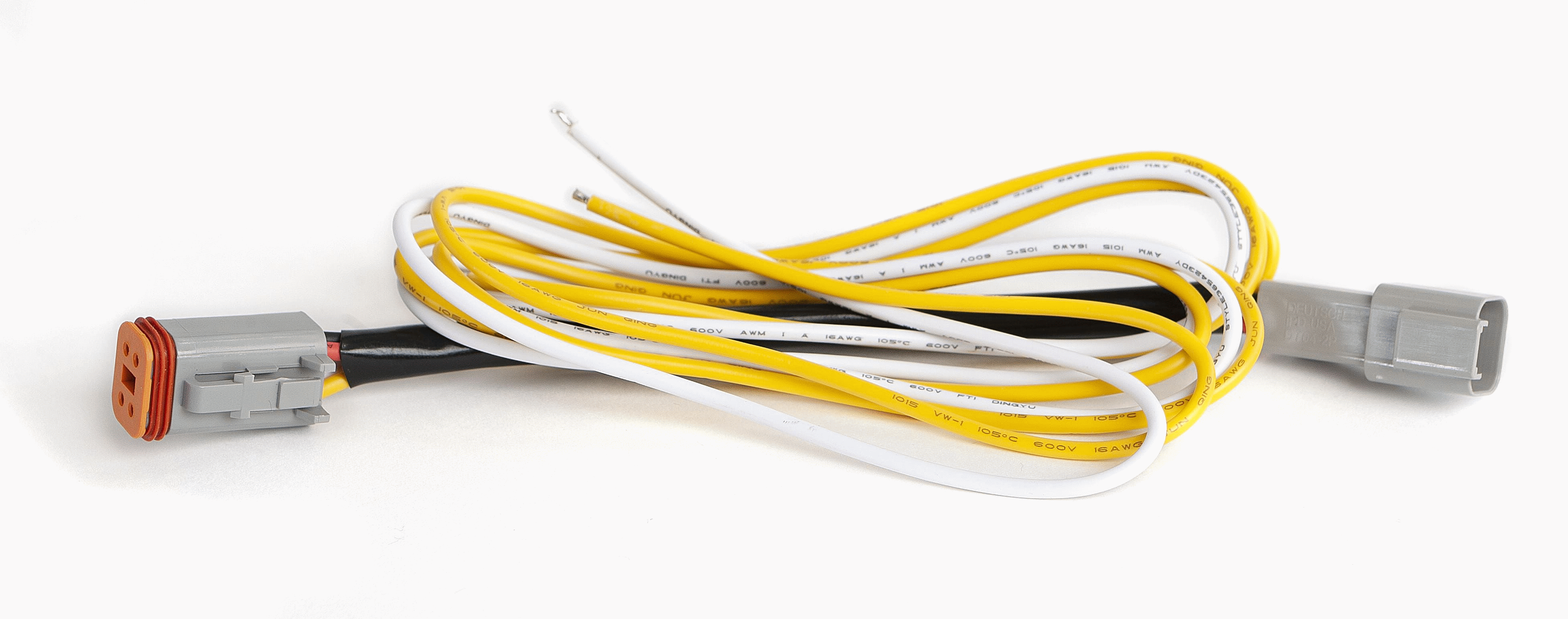 Dt adapterkabel 20 cm 4dt til 2dt + 2 kabler 1m