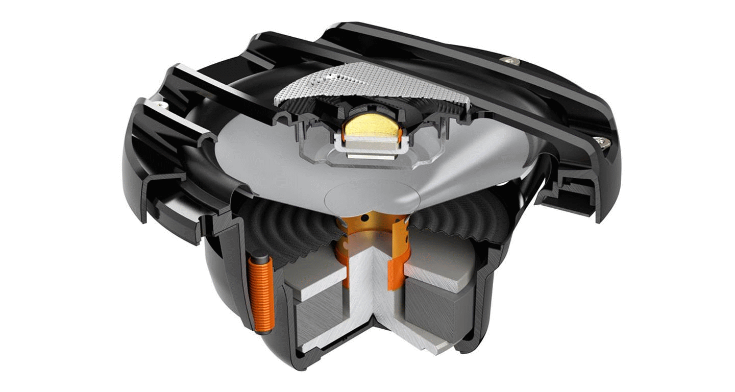 Hertz HMX65C, 6" koaxial 2-veis sort