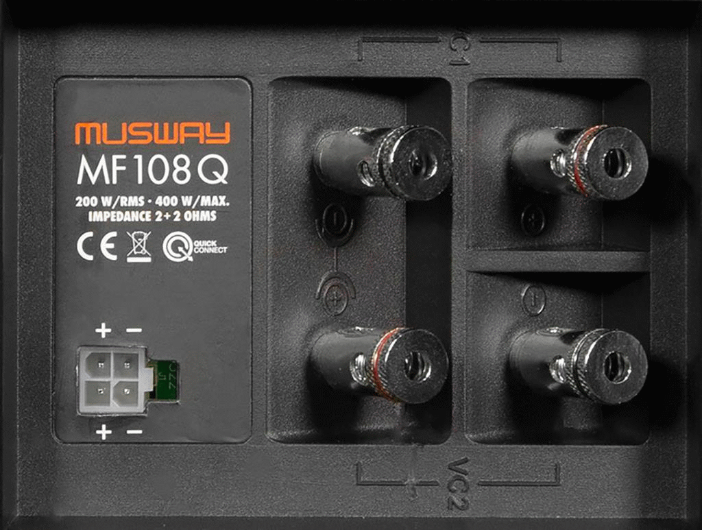 Musway MF108Q 8" sub