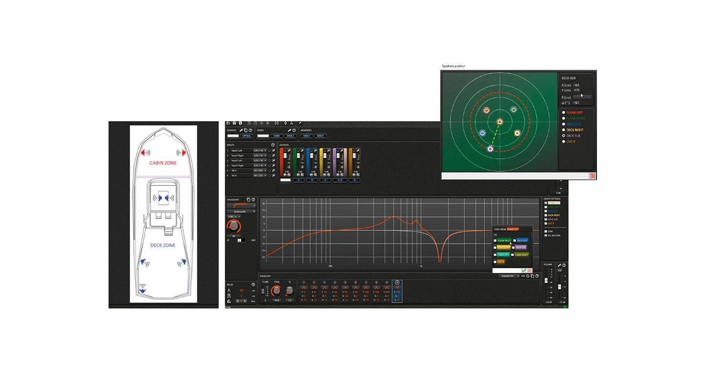 Hertz marine HMD8DSP 8-forsterker DSP