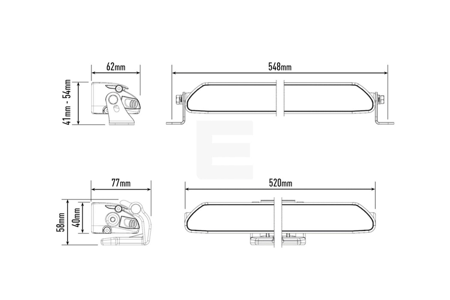 Lazer Linear 18 Elite Double E-Mark