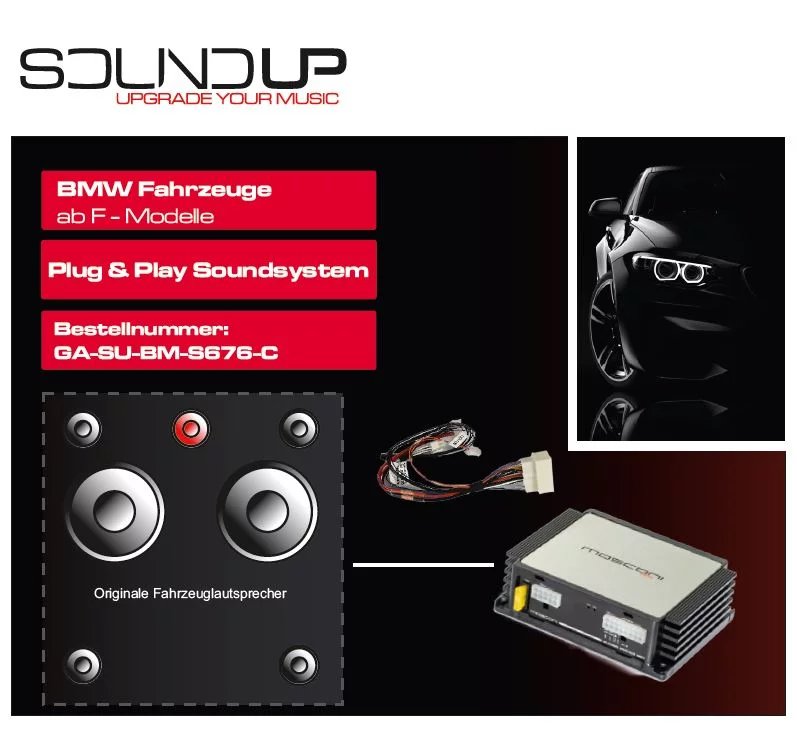 Gladen SoundUp BMW S676