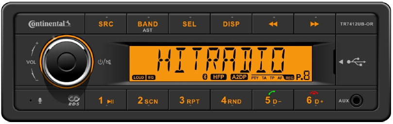 Continental TRDW312UBOR 12V
